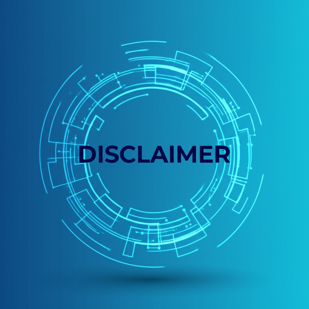 An open book with legal text, symbolizing a disclaimer document